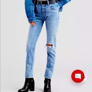 Women’s Levi’s 501 Skinny Jeans. W30, L28